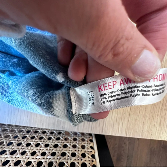 Free People FP Movement Terry Cloth Oversize Pullover Size Small - Picture 10 of 10